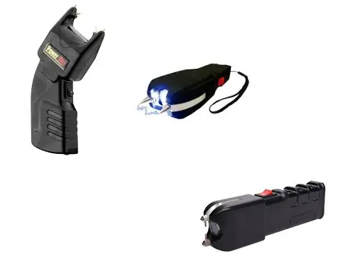 arme à impulsion électrique de contact